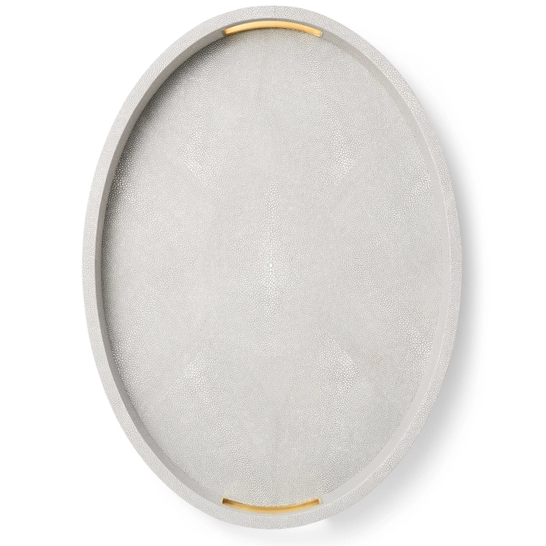 AERIN MODERN SHAGREEN COCKTAIL TRAY (Available in 3 Colors)