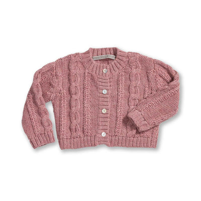 ALICIA ADAMS FAVORITE CARDIGAN BABY ALPACA (Available in 2 Sizes and 3 Colors)
