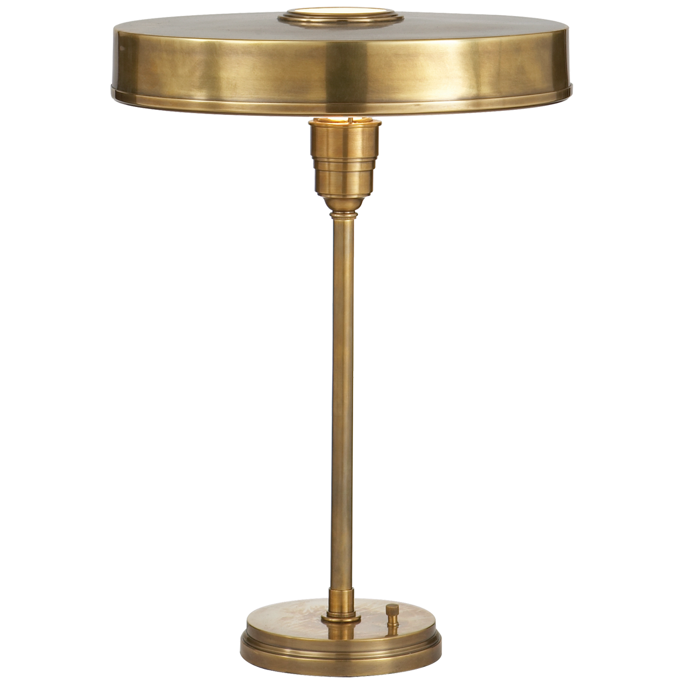 TABLE LAMP DECO INSPIRED ANTIQUE BRASS