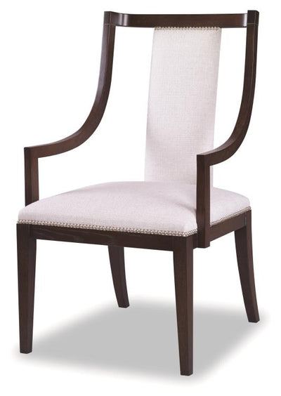 CHAIR GRAY WITH SILK MOHAIR
