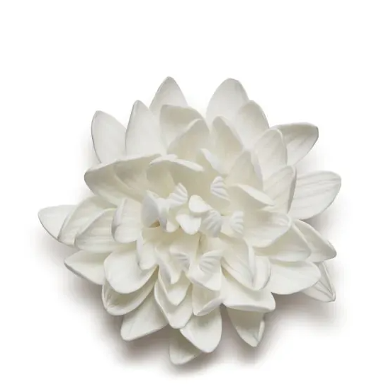 AERIN DAHLIA PORCELAIN FLOWER WHITE