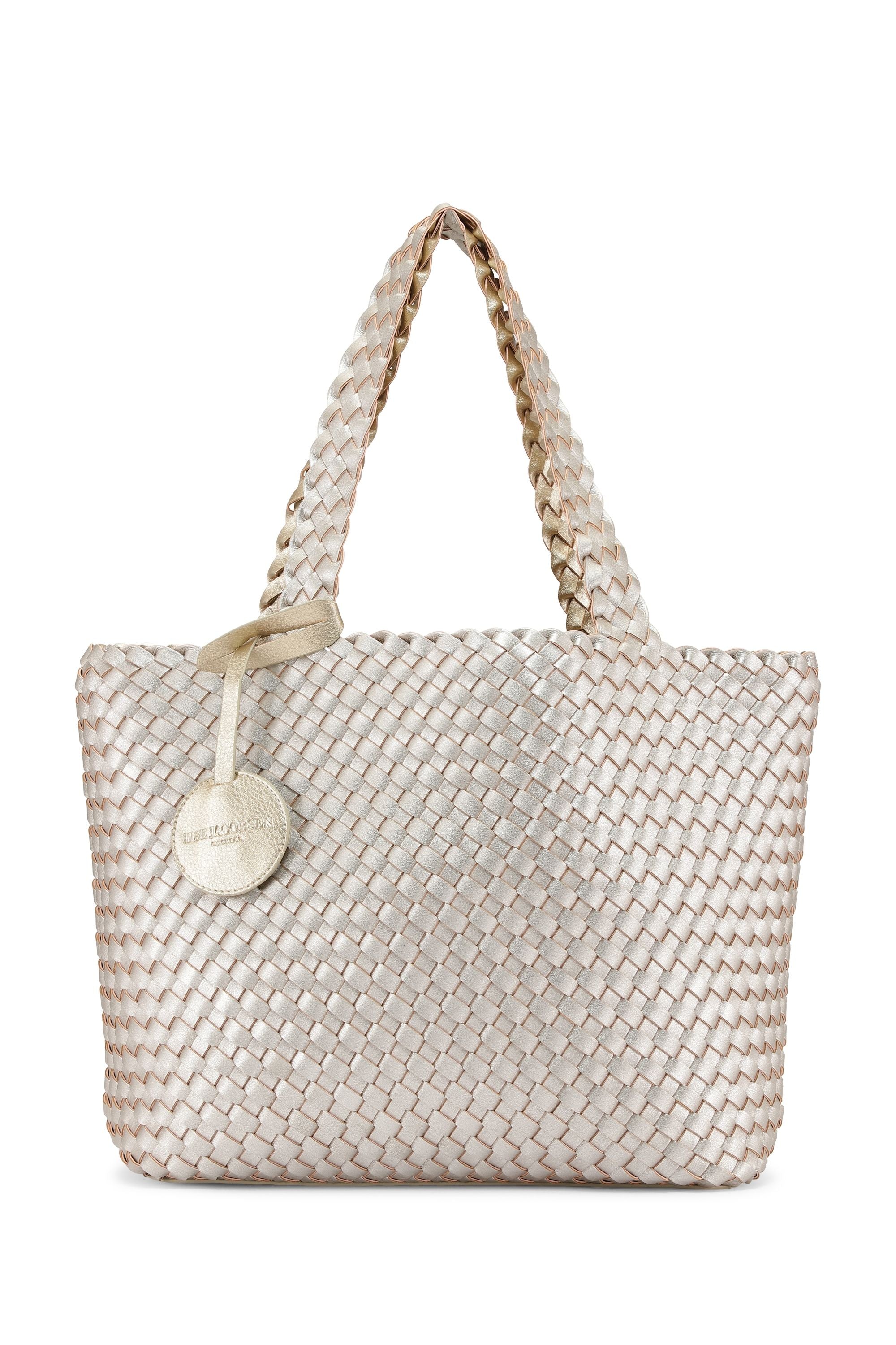 ILSE JACOBSEN TOTE BAG REVERSIBLE PLATIN SILVER Anthem Online