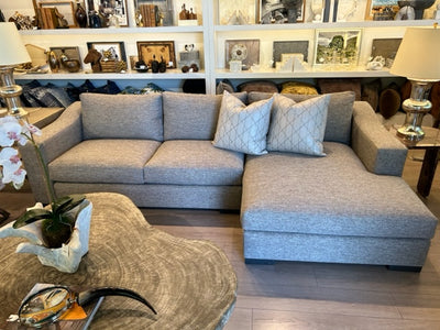 SOFA SECTIONAL 2 PIECE X FRED IN COMPASS HEMP