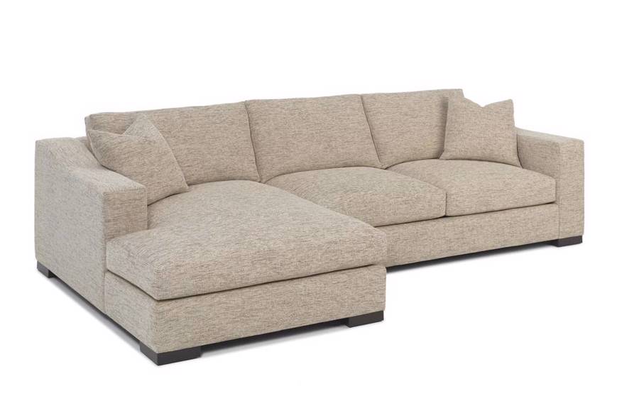 SOFA SECTIONAL 2 PIECE X FRED IN MINGLE GREY