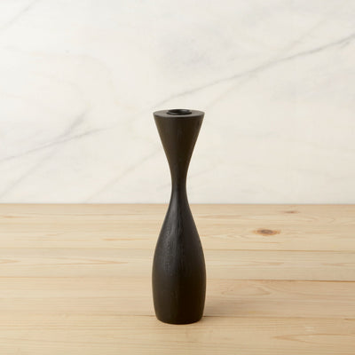 CANDLESTICK BLACK LONG NECK (Available in 2 Sizes)