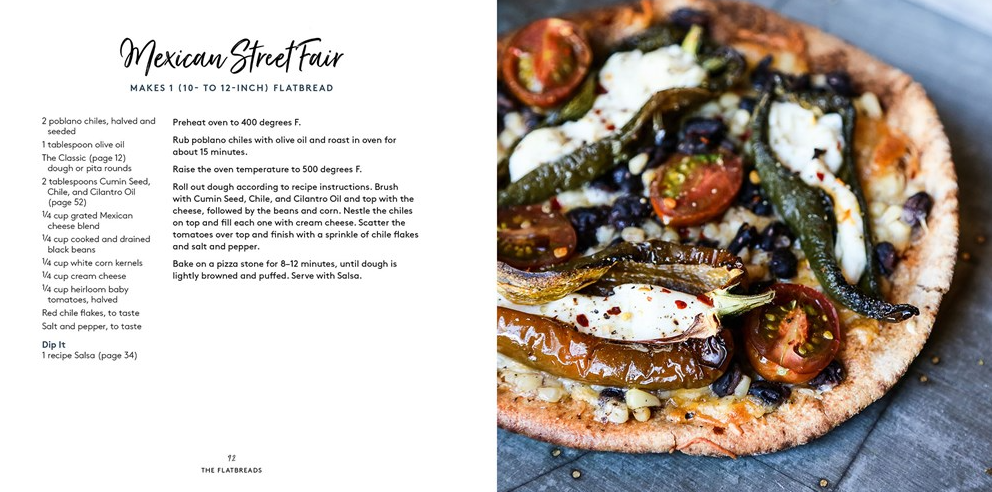 BOOK "FLATBREAD: TOPPINGS, DIPS & DRIZZLES"