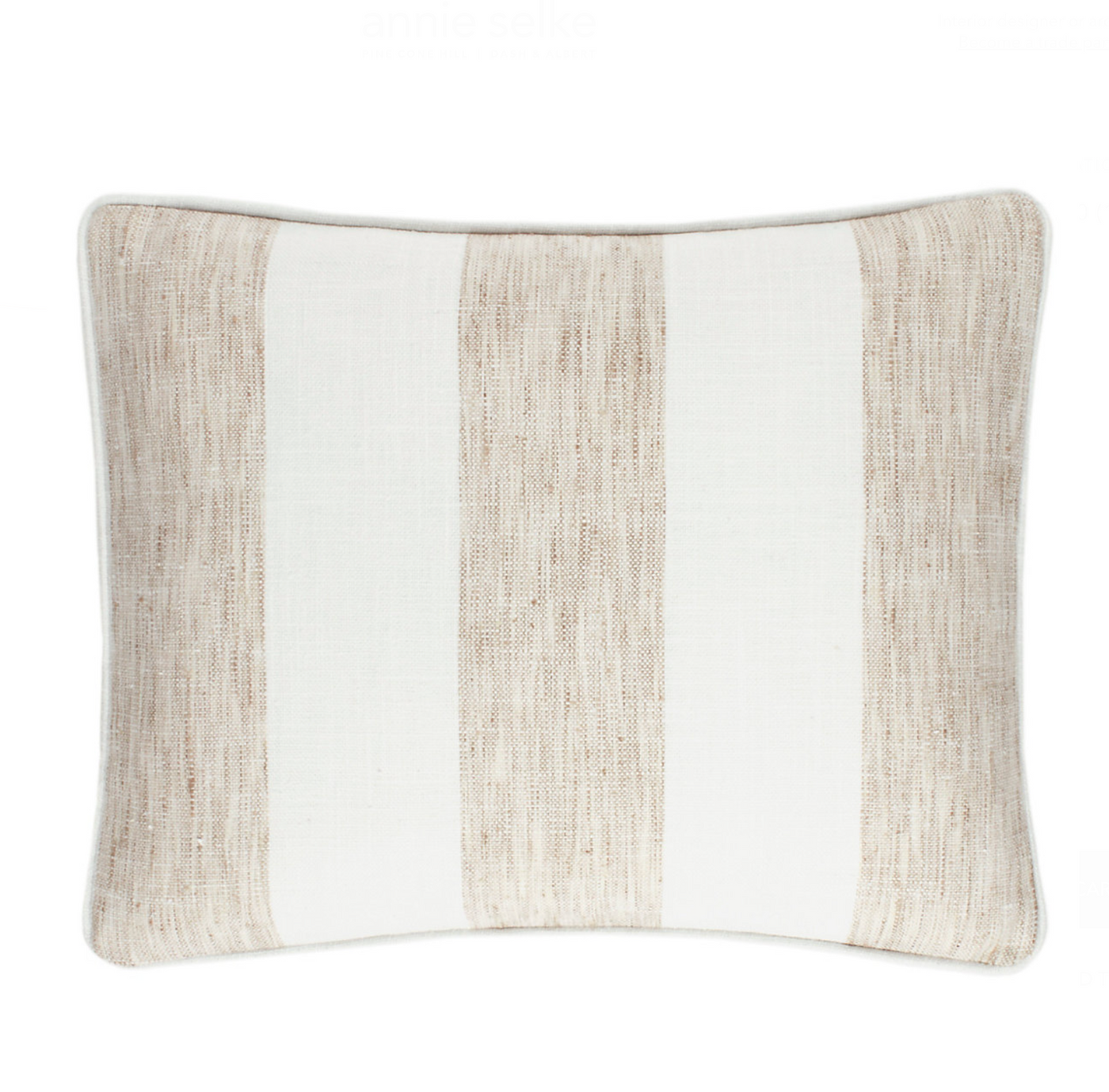PILLOW DECORATIVE INDOOR/OUTDOOR STRIPE (Available in 3 Colors and 2 Sizes)