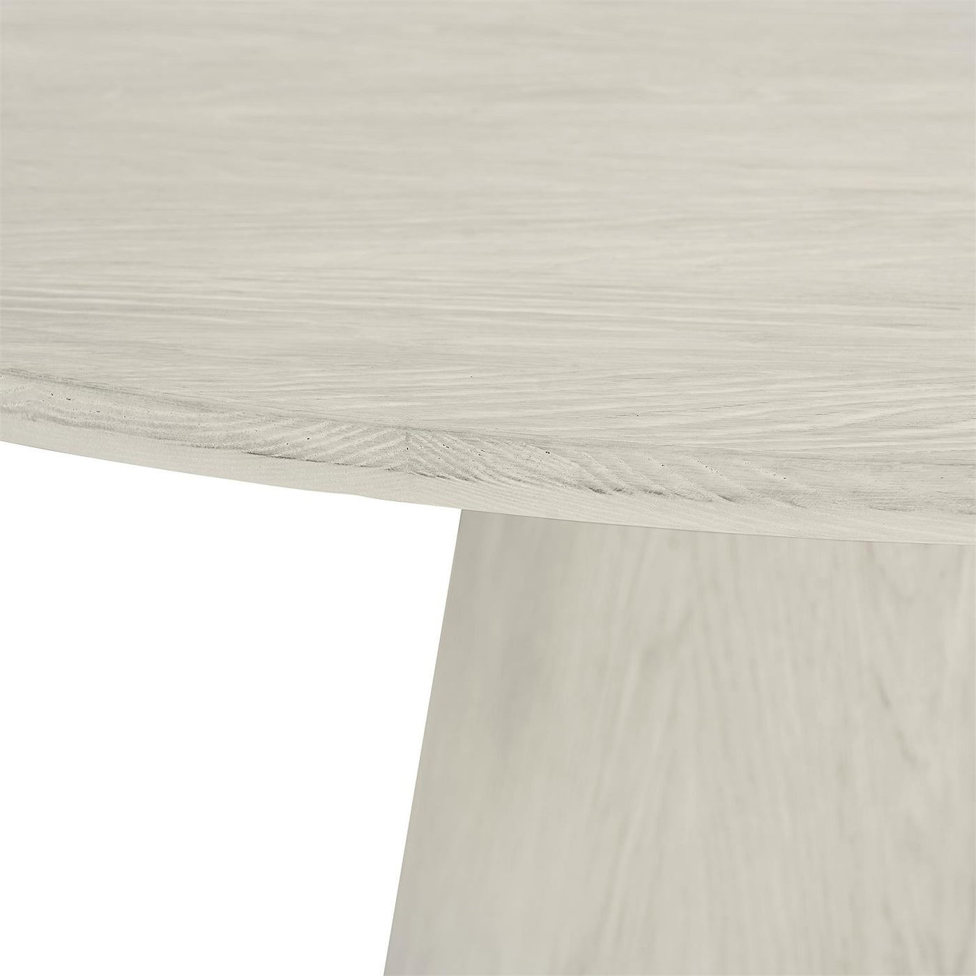 TABLE DINING ROUND WHITE OAK
