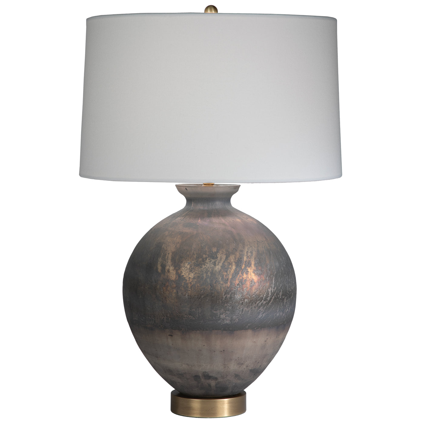 TABLE LAMP AB BRASS BALL
