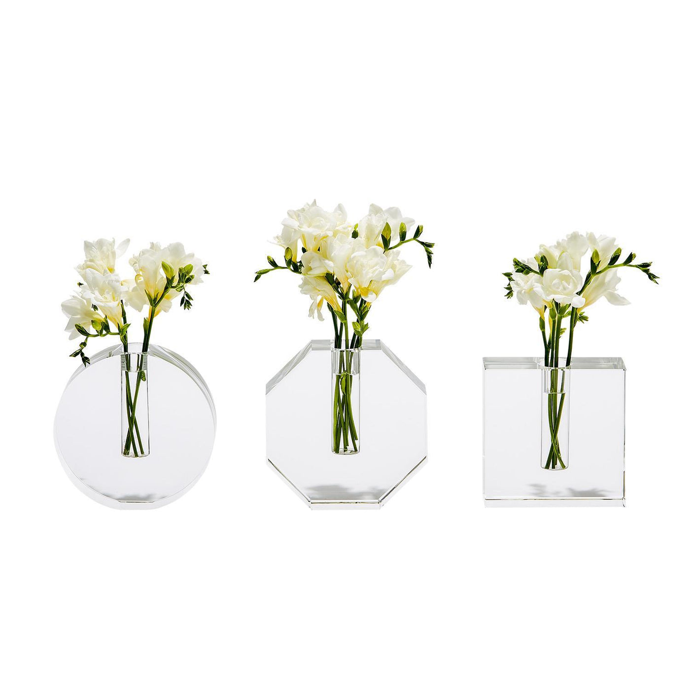 BUD VASE CRYSTAL (Available in 3 Shapes)