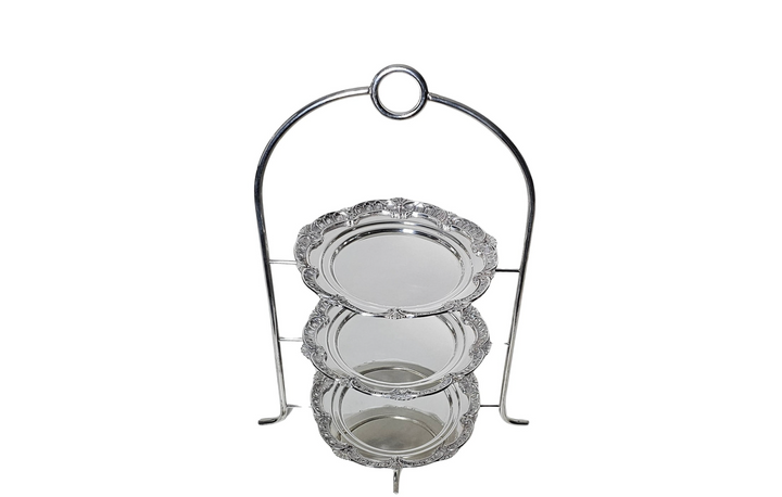 XL CAKE STAND ANTIQUE 3 TIER #74788