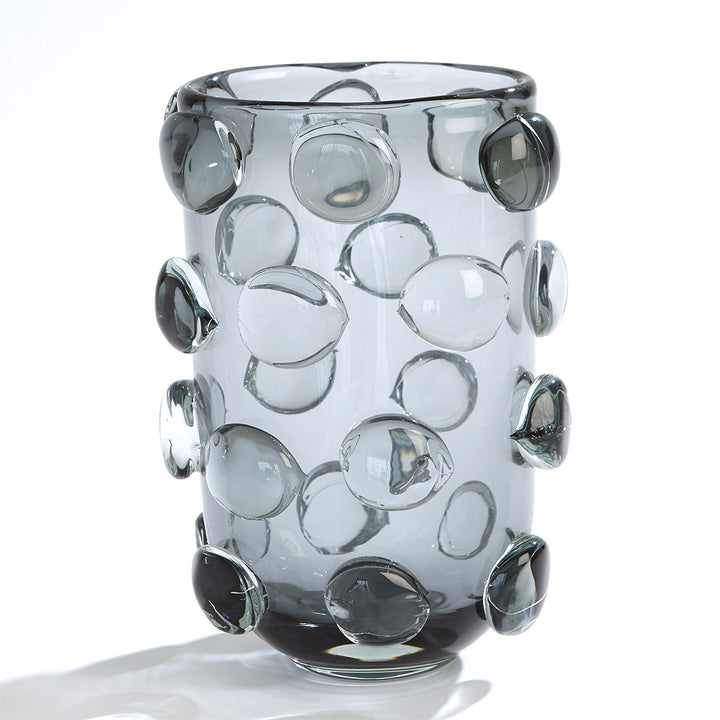 VASE BUBBLES GREY