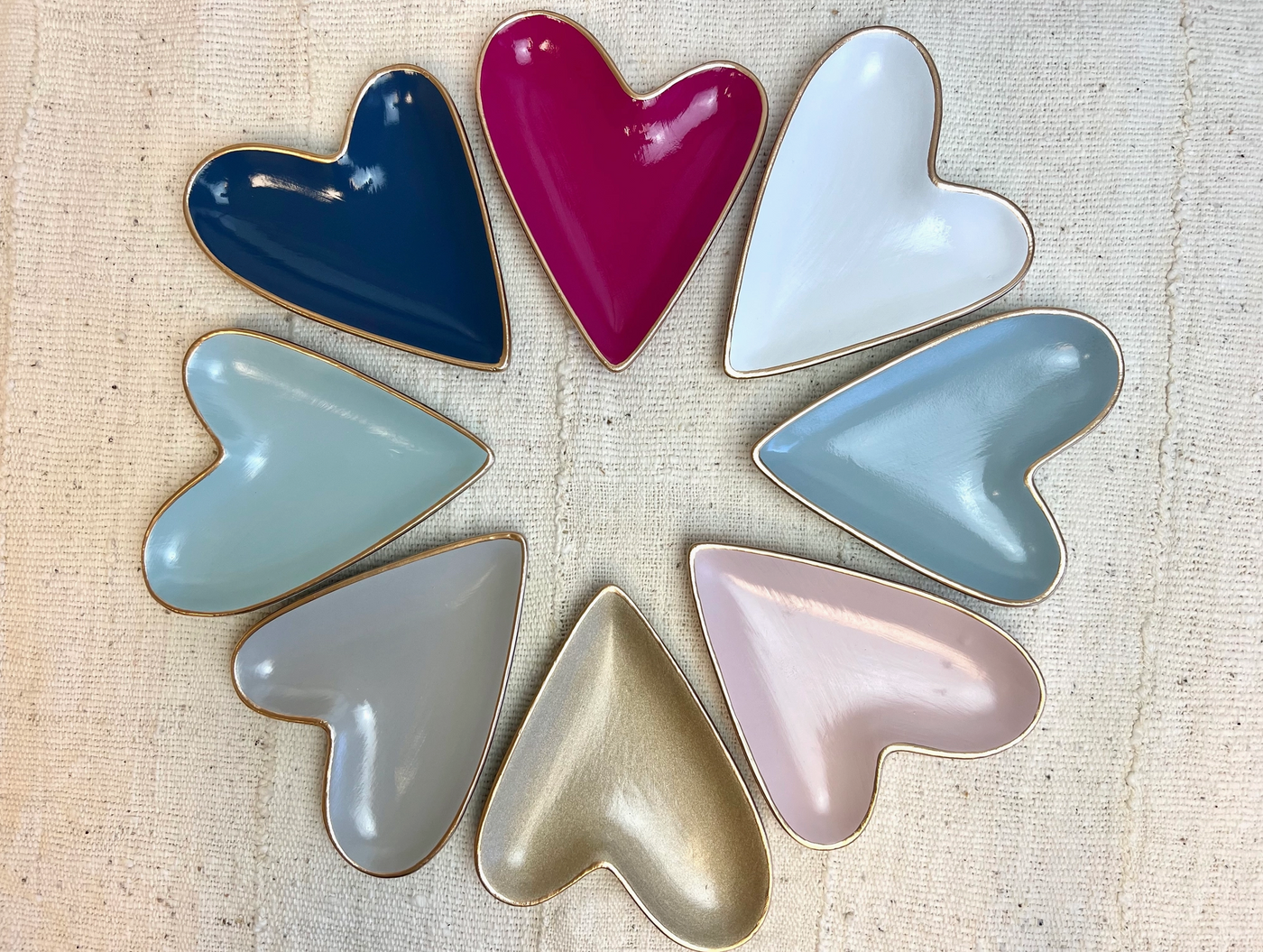 JEWELRY DISH HEART (Available in Colors)