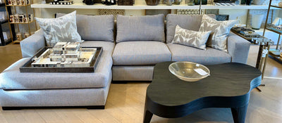 SOFA SECTIONAL 2 PIECE X FRED IN WILEY SLATE