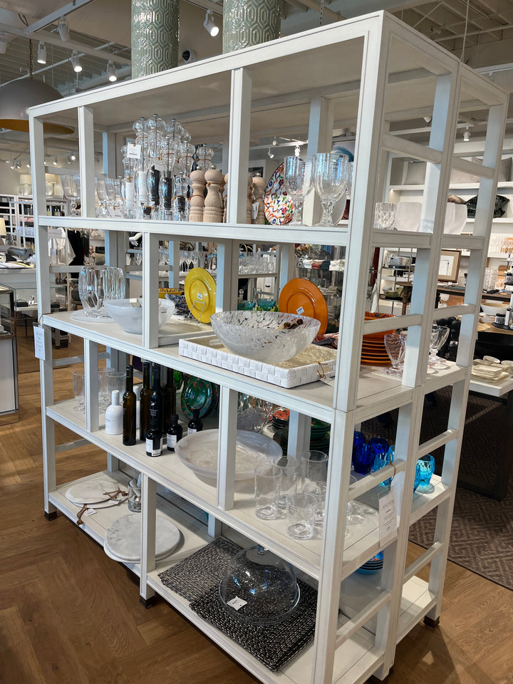 BOOKCASE 10 CUBE SHELVES IN CASA BLANCA FINISH #66194