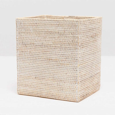 BATH COLLECTION WHITEWASHED RATTAN