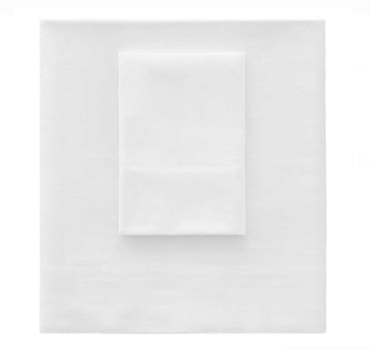 PILLOWCASES PERCALE WHITE PAIR (Available in 2 Colors)