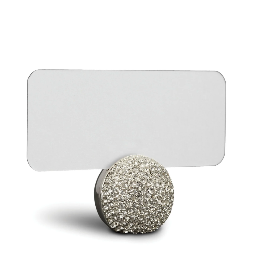 L'OBJET PLACECARD HOLDERS PAVE SPHERE (Set of 6)