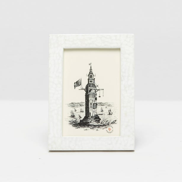 FRAME WHITE LACQUERED EGGSHELL