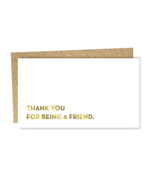 GREETING MINI CARD "FRIEND"