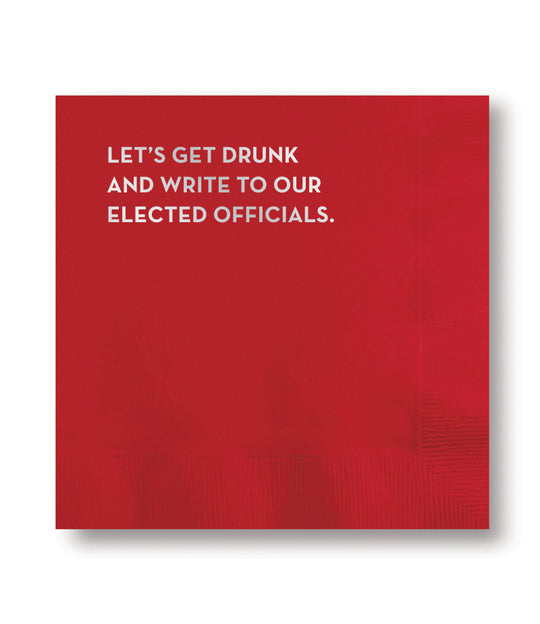 NAPKIN COCKTAIL "ELECTED OFFICIALS"