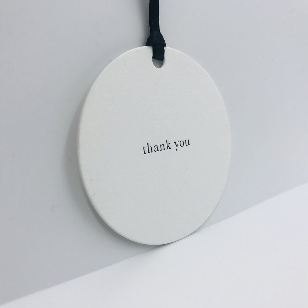 GIFT TAG "THANK YOU"