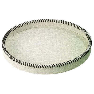 TRAY ROUND WHIPSTITCH (Available in 2 Colors)