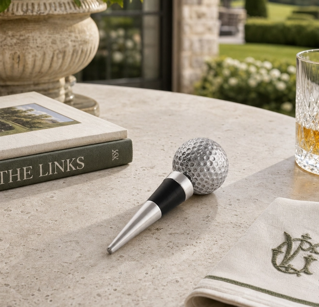 BOTTLE STOPPER GOLF BALL
