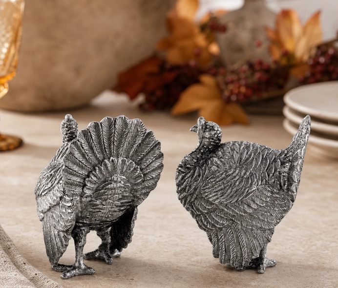 SALT & PEPPER SHAKERS TURKEY