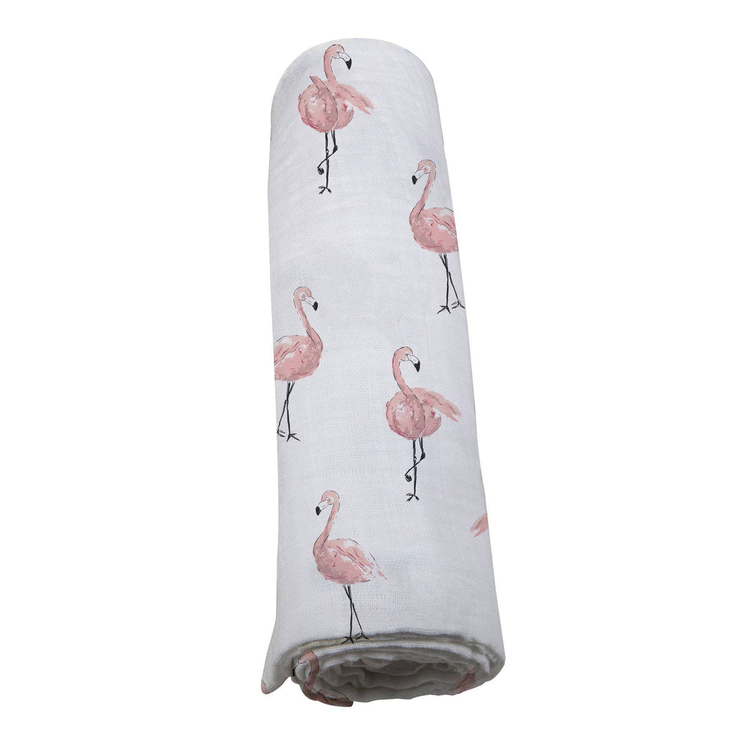 SWADDLE ANCING FLAMINGO