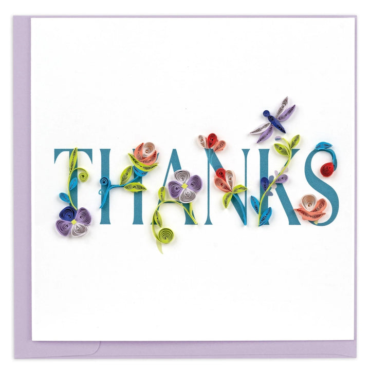 GREETING CARD "THANKS"
