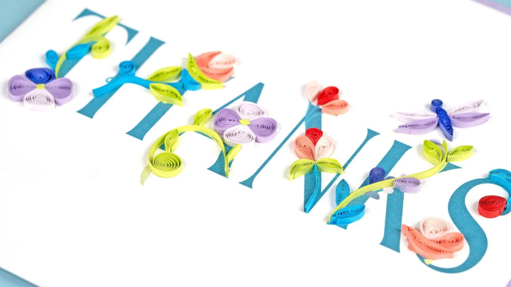 GREETING CARD "THANKS"