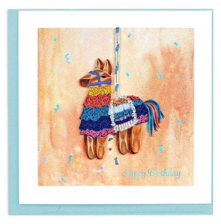 BIRTHDAY GREETING CARD "PINATA"