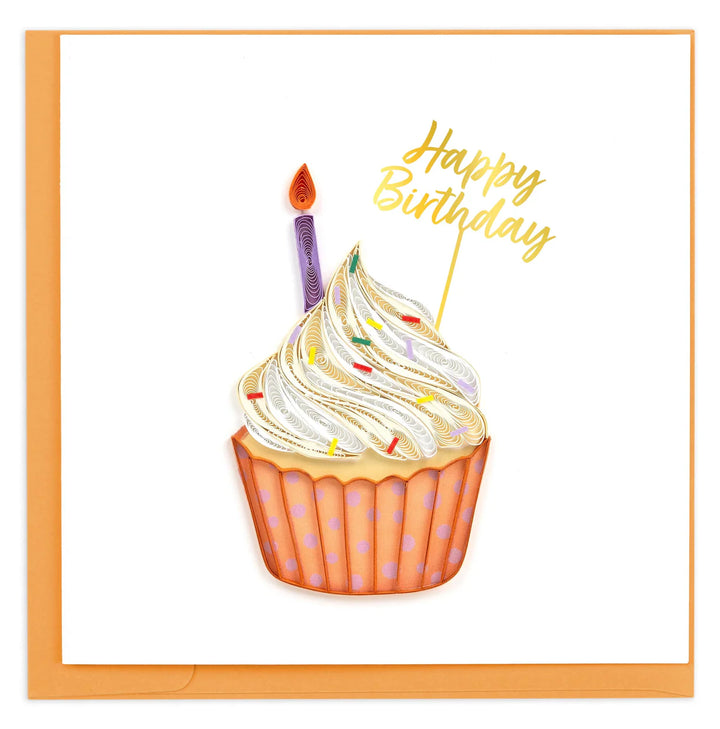 BIRTHDAY GREETING CARD "BIRTHDAY CUPCAKE"