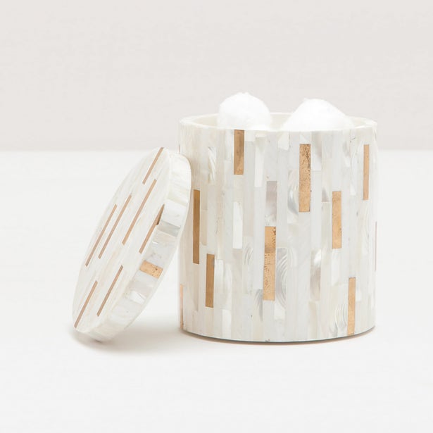 BATH COLLECTION BRASS MIX SHELL/METAL MIX