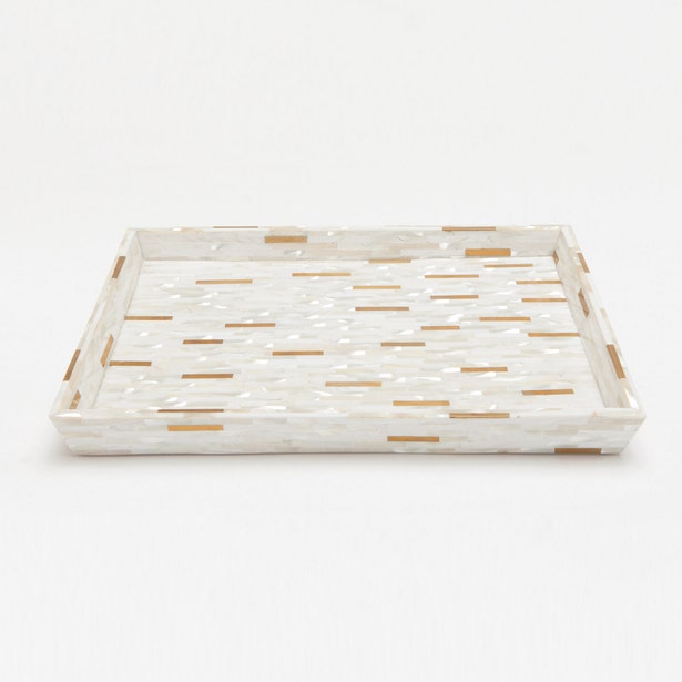 BATH COLLECTION BRASS MIX SHELL/METAL MIX