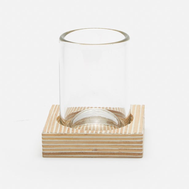 BATH COLLECTION BLEACHED RATTAN