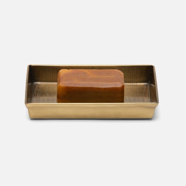 BATH COLLECTION ANTIQUE BRASS TEXTURED STAINLESS STEEL