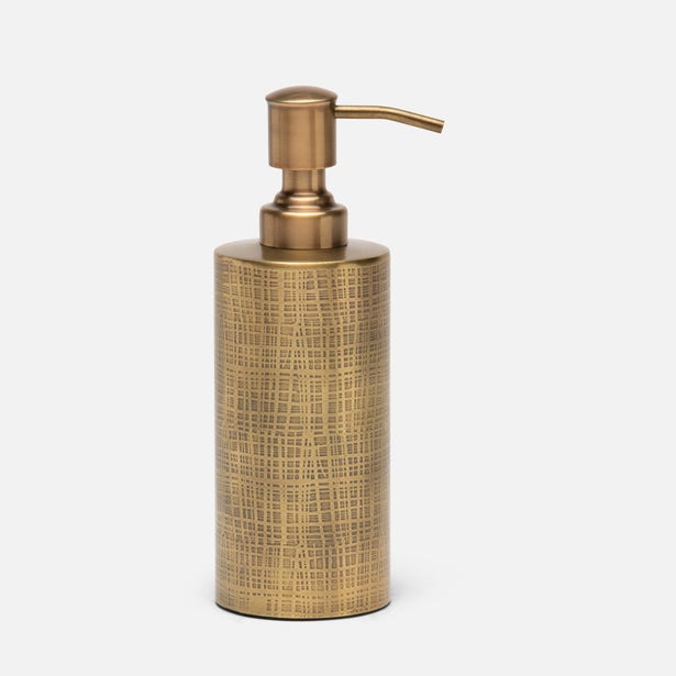 BATH COLLECTION ANTIQUE BRASS TEXTURED STAINLESS STEEL