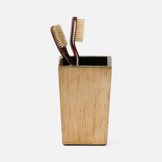 BATH COLLECTION ANTIQUED GOLD SILVER LEAF