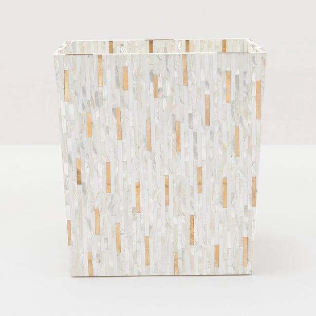 BATH COLLECTION BRASS MIX SHELL/METAL MIX