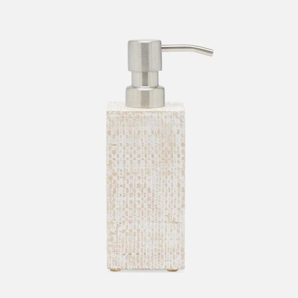 BATH COLLECTION WHITEWASHED BAGOR GRASS