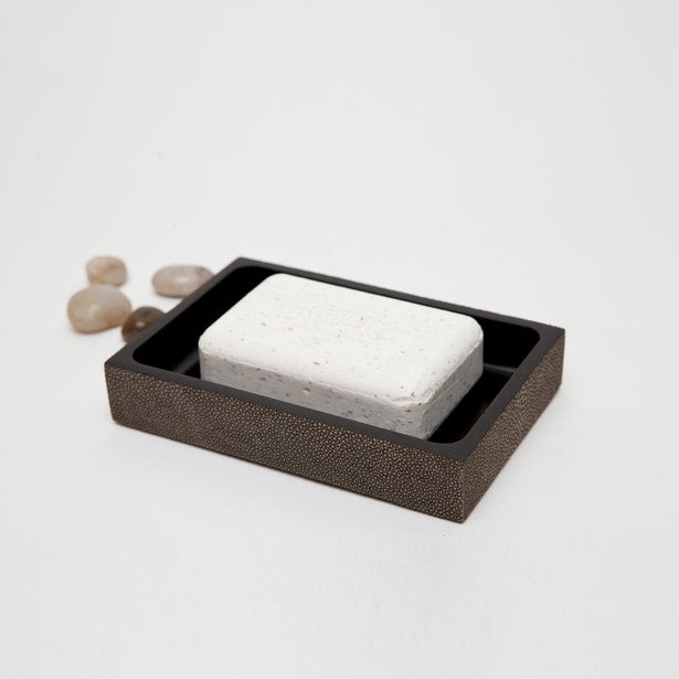 BATH COLLECTION DARK MUSHROOM SHAGREEN