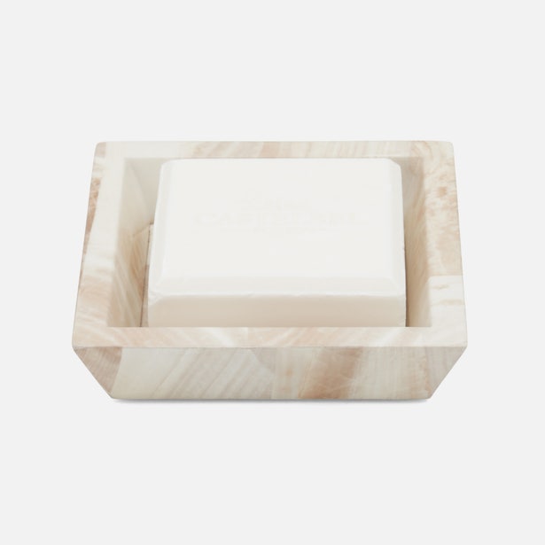 BATH COLLECTION NATURAL FAUX CLAMSTONE