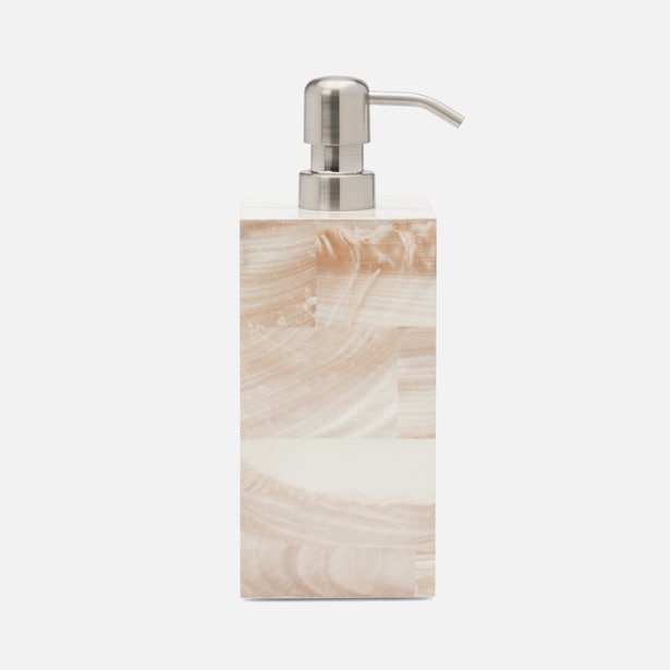 BATH COLLECTION NATURAL FAUX CLAMSTONE