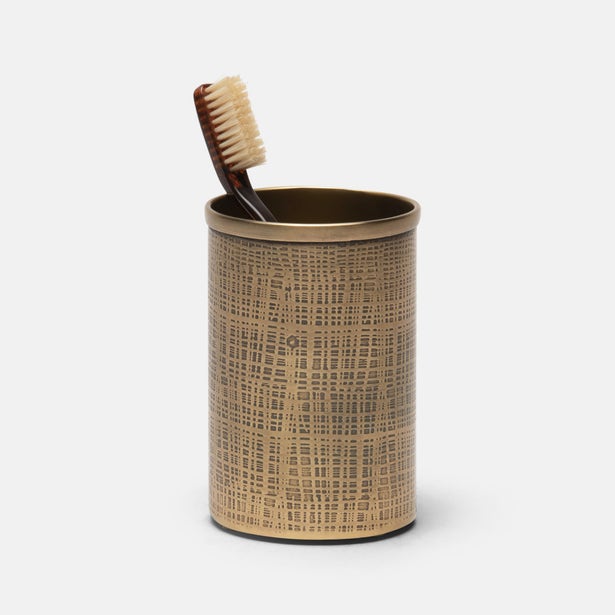 BATH COLLECTION ANTIQUE BRASS TEXTURED STAINLESS STEEL