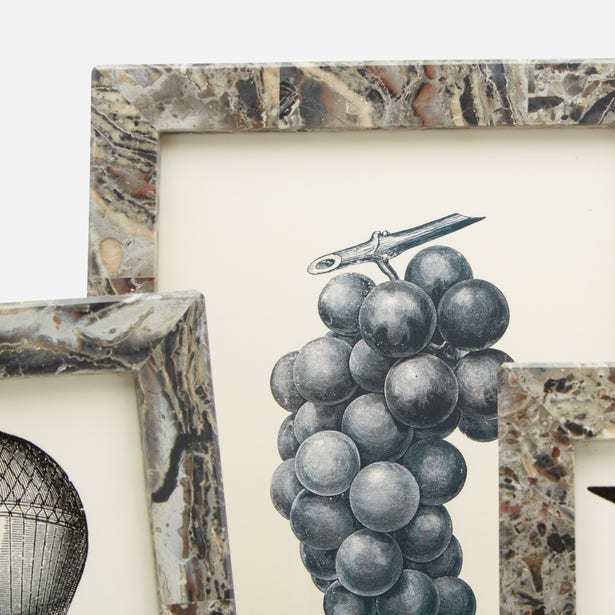 FRAME MIXED GRAY MARBLE
