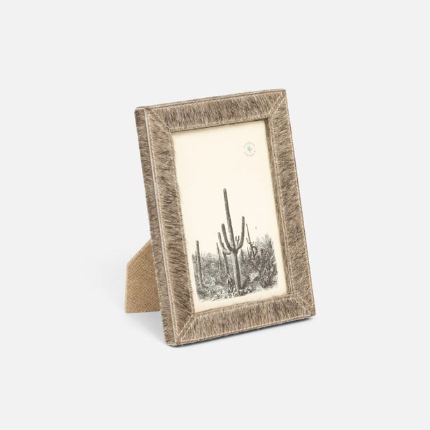 FRAME GRAY HAIR-ON-HIDE