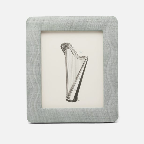 FRAME GRAY SILKEN ABACA