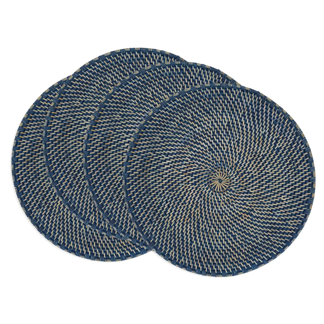 PLACEMAT TEXTURED NAVY BLUE
